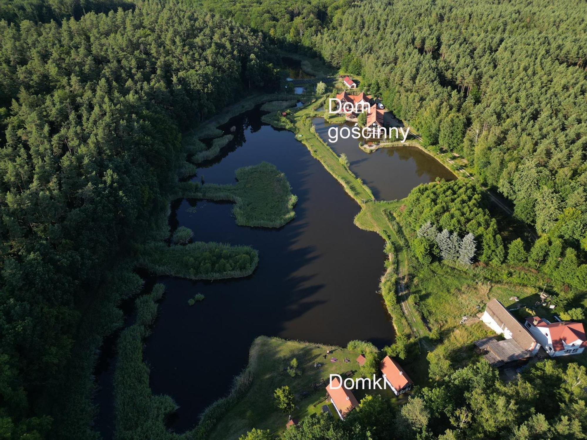 Apartamenty, Domki, Wedkowanie บาร์ลิเนค ภายนอก รูปภาพ